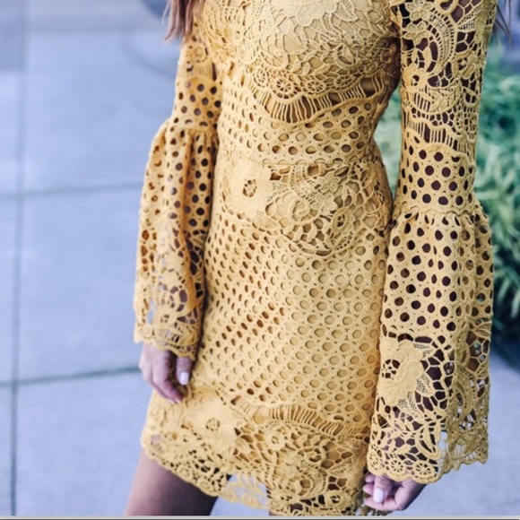 Vici Dresses & Skirts - Vici Bethany Bell Sleeve Dress